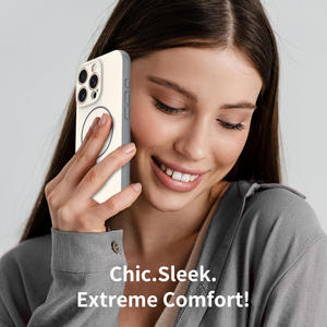 <span class=keywords><strong>Coque</strong></span> de protection magnétique antichoc fine en TPU et PC avec protection d'objectif d'appareil photo, design personnalisé, vente en gros pour iPhone 17 16 Pro Max - Product Image 5