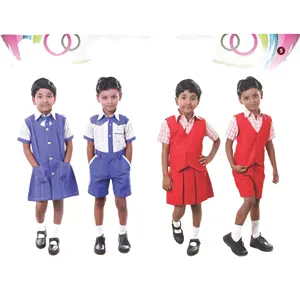 La meilleure vente de modèles d'uniformes d'école primaire pour garçons et filles de qualité supérieure avec Logo