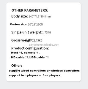 أحدث جهاز ألعاب H6 بدقة 4K عالية الوضوح، وحدة تحكم ألعاب فيديو رجعية للتلفزيون، 64 بت مع أكثر من 10000 لعبة مدمجة، وحدة ألعاب لـ PS1 - Product Image 4