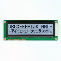 MAIJING Ukuran Besar 1602 LCD Dot Matrix COB Lampu Latar Biru STN Modul Karakter Numerik Satu Warna 16X2 300cd/m2 Kecerahan -20
