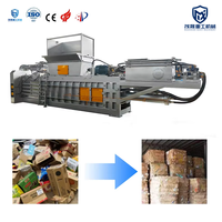 Presse à balles horizontale multifonctionnelle entièrement automatique et efficace pour les déchets de papier et les cartons recyclables