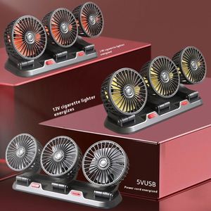 Ventilateur de voiture General <span class=keywords><strong>Electric</strong></span> <span class=keywords><strong>12V</strong></span>/24V, grand ventilateur à trois têtes avec <span class=keywords><strong>clip</strong></span> pour voitures et camions - Product Image 5