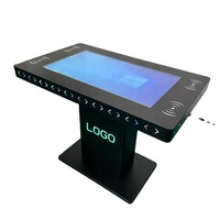 Lampe de chapiteau de charge avec reconnaissance d'objet Distributeur de pièces de monnaie Couleur personnalisée Table tactile LCD intelligente sans fil 55 pouces
