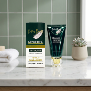Crème éclaircissante Glowderm C, correction des taches brunes, uniformisation du teint, hydratation, éclat, peau mixte, vitamine C - Product Image 3