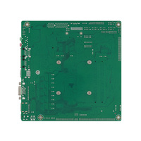 Carte mère industrielle mini-ITX sans ventilateur Intel Core I5 7200U 6 * RS232 COM double RJ45 LAN 17*17cm 2 * DDR4 GPIO carte mère