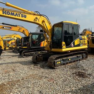 <b>Second</b> <b>Hand</b> Komatsu PC130-7 Crawler Excavator with Japanese Engine 13 Ton Gearbox & Pump Included - Product Image 3