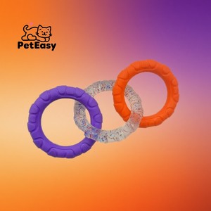 2025 nouvelle vente chaude usine Stock bas prix résistant aux morsures meulage dents interactif animal <span class=keywords><strong>chat</strong></span> et chien TPR <span class=keywords><strong>anneau</strong></span> élastique - Product Image 6