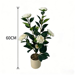 Árbol de Camelia Artificial, Árbol de Camelia Sintético, Árbol de Camelia en Maceta - Product Image 2