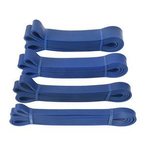 Bandes de résistance en caoutchouc noir avec logo personnalisé/Bande assistée de traction extensible pour exercice de puissance/Bandes de traction de résistance de puissance pour fitness - Product Image 5