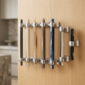 Manija de Puerta Cilíndrica Multifuncional con Múltiples Diseños y Colores, Ecológica, Duradera, Estilo Moderno para Dormitorio, Baño y Cómoda - Product Image 4