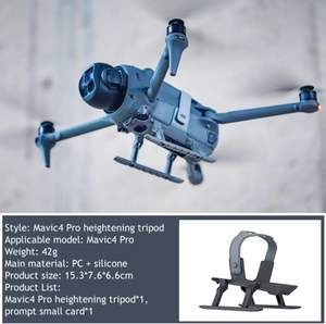 Mavic 4 Pro Drone Aksesuarları için Uzatılmış İniş Takımı - Çin'de Üretilen Hızlı Çıkartılabilen Yükseklik Uzatıcı Ayak - Product Image 4