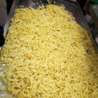 Industriële Nieuwe Bevroren Frietjes Aardappelchips Verwerkingslijn Frituurmachines