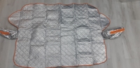 Housse de pare-brise de voiture anti-neige, pare-soleil, protection contre la neige, demi-couverture, pare-brise avant de voiture, protection contre la neige