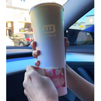 Nouvelle conception de gobelet à café jetable surprise mystère, gobelet à café personnalisé à emporter, boîte à surprise Boba avec jouet surprise