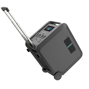 Station d'alimentation portable d'extérieur 4200W sur roues, batterie de secours LiFePO4 6144Wh pour le <span class=keywords><strong>camping</strong></span>, générateur à charge rapide, batterie externe - Product Image 4