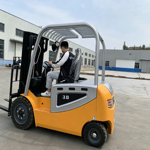 Nouveau chariot élévateur à fourche de 2 tonnes à économie d'énergie avec fonction de ralenti automatique, batterie au plomb-acide et pneus pleins pour usage agricole - Product Image 4