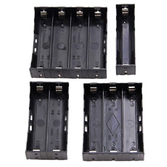 Hot selling Plastic Battery Case Holder Storage Box For 18650 Rechargeable Battery 3.7V Case huakeshengyeic
