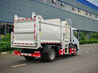 Camion benne arrière robuste pour la collecte des déchets, compacteur 4x2, moteur diesel Euro 4, boîte de vitesses, fabriqué en Chine