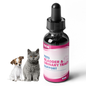 Suplemento de Salud de la vejiga urinaria natural OEM 100%, gotas de arándano del tracto urinario para Infecciones del tracto urinario de perros y gatos - Product Image 2