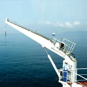 Factory Directly Supply Electric Deck Marine Knuckle Boom Crane