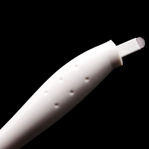 Disposable Microblading Pen 18U Elbow Tip Nano Needle <b>Holder</b> for Eyebrow Tattoo PMU Supplies - Product Image 4