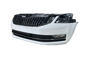 Pour <span class=keywords><strong>Skoda</strong></span> Octavia <span class=keywords><strong>RS</strong></span> 2013 Auto 5E0807221F Accessoire de pare-chocs avant en fibre de carbone véritable à fixer par boulons Garantie 1 an - Product Image 5