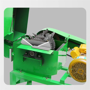 Wheeled Mobile Wet Dry Forage Chaff Cutter Machine Grass Straw Shredder <b>Equipment</b> - Product Image 2