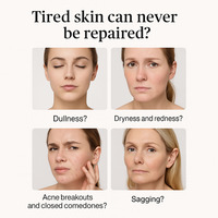 Crème Visage PDRN Niacinamide Fournisseur Coréen Faible MOQ Crème Hydratante Multifonctionnelle Anti-Âge pour Peaux Mixtes