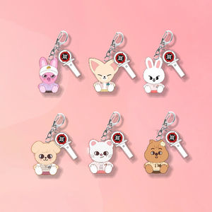 Nuevo Llavero Colgante de Doble Cara de Plástico Acrílico con Diseño de Dibujos Animados Spot Idol, Accesorios para Bolsos, Venta al por Mayor DIY - Product Image 1