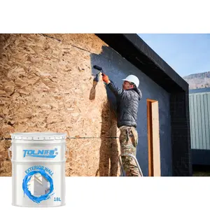 Anti-poluição e resistência a altas intempéries Flat Light Exterior Wall Latex Coating Paint