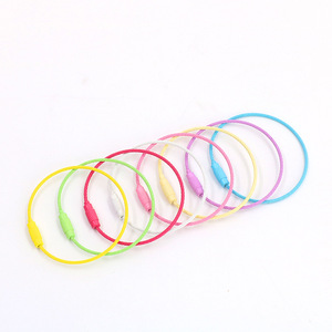 Creative Colorful Metal <b>Wire</b> Key Rings Lightweight Car Keychain Key Accessories DIY <b>Craft</b> Supplies - Product Image 5
