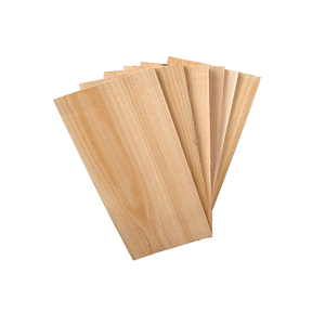 Accesorios para Barbacoa al Aire Libre, Tablas de Madera de Cedro Rojo Occidental Natural, 6 Piezas, Tablas de Cedro para Asar Pescado, Carne y Verduras - Product Image 1