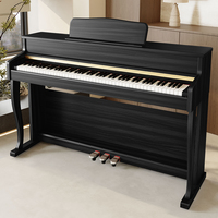 Günstiges Digitalpiano mit 88 Tasten, Konzertmodus, 3 Pedalen, Hammermechanik und Eingebautem Lautsprecher