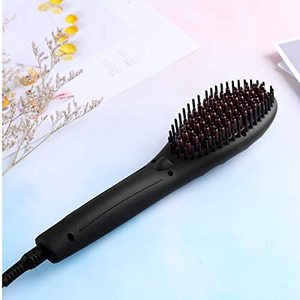 Cepillo Alisador de Cabello Eléctrico, Peine Inteligente con Iones Negativos para Alisar el Cabello - Product Image 1