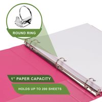 Carpeta de Archivo Personalizada para la Escuela, Tamaño Carta A4, Plástico Negro, Grande, Flexible, con 2 Pulgadas, 3 Anillas, Cierre de Cremallera, para Suministros de Oficina