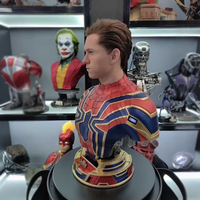 Sculpture de personnage personnalisée, buste de Tom Holland, 90 cm de haut, buste de Spider-Man pour la décoration de la maison