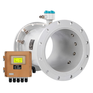 Ultrasonic <b>Water</b> Flowmeter Price Wall Mounted Clamp-On Oil <b>Flow</b> <b>Meter</b> Sensor Plastic RS485 - Product Image 4