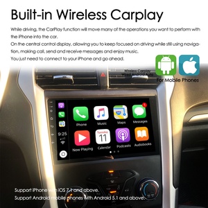 หน้าจอแอนดรอยด์ 13 ขนาด 128GB สำหรับฟอร์ด ฟิวชั่น มอนเดโอ ปี 2013 2014 เครื่องเล่นมัลติมีเดียในรถยนต์พร้อมระบบนำทาง GPS คาร์เพลย์ และสเตอริโอ - Product Image 3