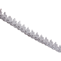 Paillettes dentelle rubans danse Dancewear décoratif tressé mille-pattes bords torsion tissu dentelle garnitures pour Costume couture
