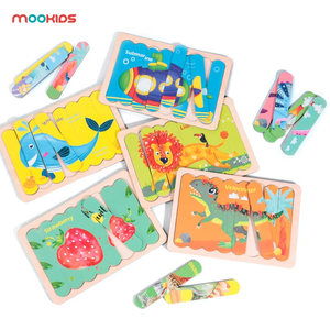 Puzzle in Legno Educativo per <span class=keywords><strong>Bambini</strong></span> di <span class=keywords><strong>3</strong></span> <span class=keywords><strong>Anni</strong></span> con Stampa Personalizzata di Animali, Attività di Apprendimento per <span class=keywords><strong>Bambini</strong></span> - Product Image 5