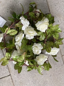 Plantas de Schizophragma Floribunda Blanca Artificial con Espinas Amarillas, Tipo Sharon Sensation, para Venta en Conjunto - Product Image 4