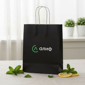 Bolsas de Compra de Papel Kraft Personalizadas Directas de Fábrica con Logotipo, Bolsas de Regalo de Lujo Ecológicas - Product Image 3