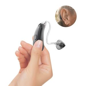 Audífonos Recargables para Personas Mayores, Audífonos Digitales BTE Multicanal Avanzados, Larga Duración <span class=keywords><strong>de</strong></span> 30 <span class=keywords><strong>Horas</strong></span> - Product Image 1