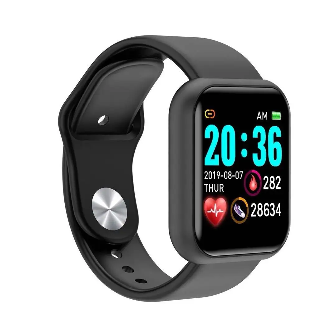 2023 200 different watches factory Y68 Smart watch Blood Pressure Heart Rate sport monitor D20 smartwatch