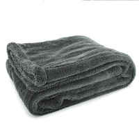 Serviette à boucles torsadées épaissie, lavable en machine, inaltérable, faible MOQ, pour le nettoyage quotidien intérieur et extérieur de la voiture familiale