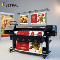 Imprimante à solvant écologique grand format Jetpal 1,3 m (4 pieds) avec tête d'impression Xp600 ou I3200 pour impression extérieure, imprimante de bannières en vinyle