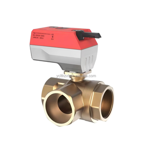 Proportionele Regelklep 2-weg Elektrische Kogelklep 4-20ma Signaal 24V Ac/Dc Actuator Messing Industriële Waterstroom Regeling Oem - Product Image 5