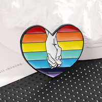 La nouvelle broche de luxe chaude broches cristal strass cancer du sein 3d émail broche en gros personnalisé rose métal ruban cancer broches