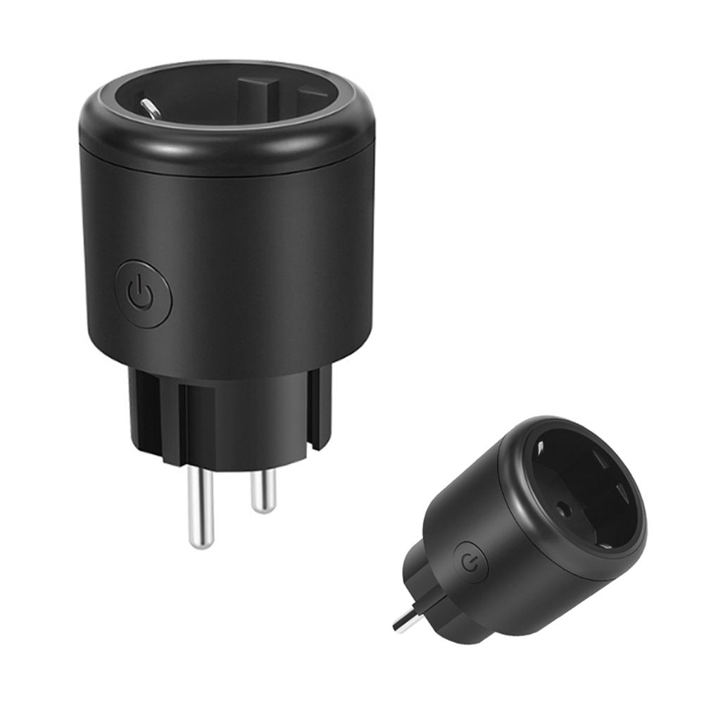 HONPNK 16A EU Energy Monitor Voice Control Wireless Remote Timer Google Complies Wifi Smart Power Socket Plug EU Standards Bar