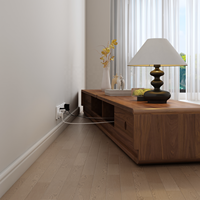 Nouvelle Conception 2025 Meuble TV et Table Basse de Luxe Haut de Gamme pour Appartement Panneau Style Autoportant Accessible